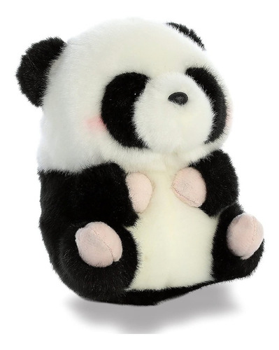 Cor Aurora Rolly Pet Peluche Suave Bebe Panda Mapache Kawaii