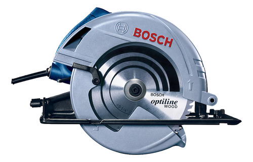 Sierra circular Bosch 9.1/4, 2200 W Gks 235, color azul, voltaje 110 V