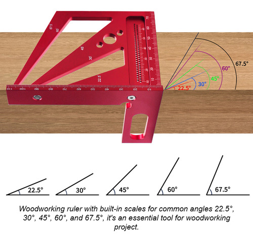 Regla De Medición Triangular, Regla De Ingeniero, Dibujo Par