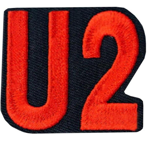 Pegatinas Bordadas Para Ropa, Mxrku-001, 1 Parche, U2, 9x10c