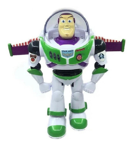 Toy Story Talking Buzz Lightyear Action Figure 28cm Com Asas