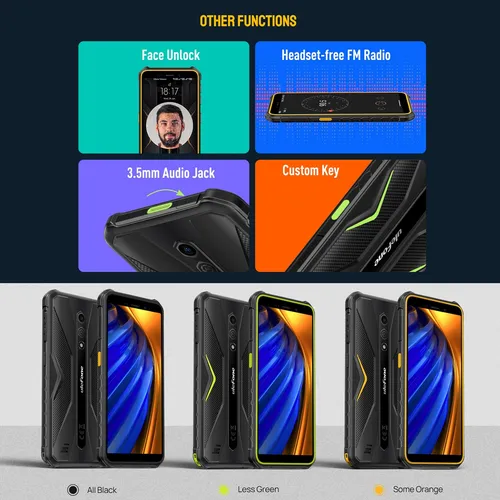 Armor X12 Pro - Celular Resistente Al Agua, Polvo Y Golpes
