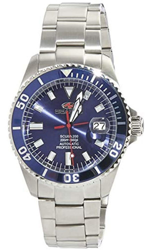 Seapro Sp4312 Scuba 200 Reloj Automático Plateado Con Pantal