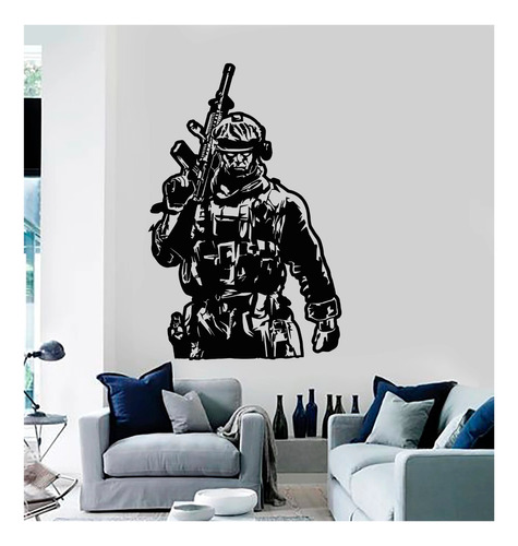 Vinilos Adhesivos Soldados, Militares 55x85cm Varios Diseños