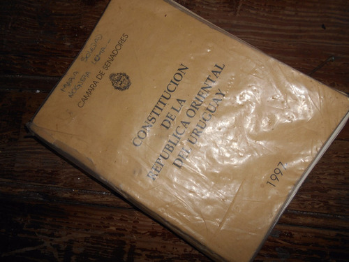 Antiguo Libro Constitucion De La Rou 1997