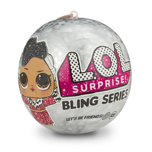 Bola Bling L.o.l. Surprise, Incluye 7 Sorpresas