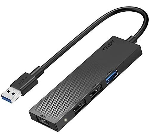 Tsupy Usb 3.0 Hub 4-port Usb Hub Usb 3.0 Data Hub Ultra-slim