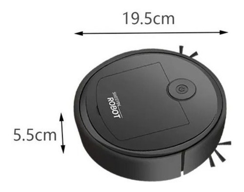 Robot Aspirador Barrer Y Trapear 3 En 1 Usb