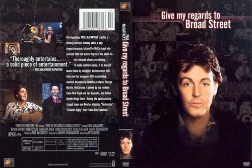 Give My Regards To Broad Street -  Paul Mccartney Dvd