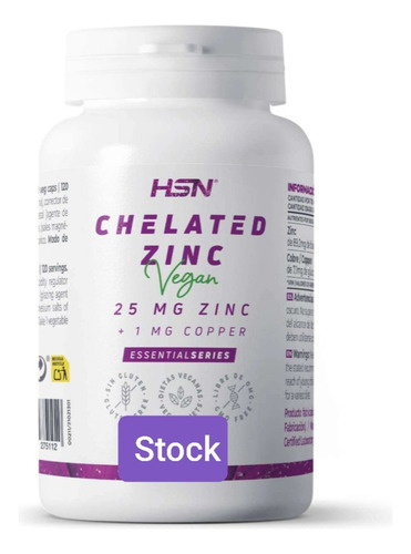 Zinc Picolinato 22mg  Comprimidos  Stock Envio Hoy 