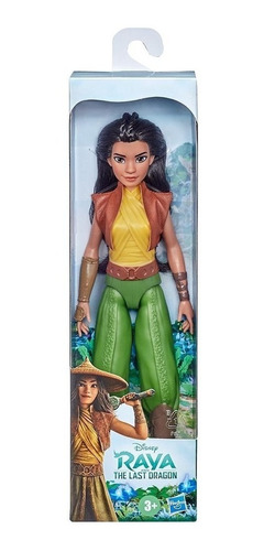 Imagem 1 de 3 de Boneca Princesa Disney Raya E O Ultimo Dragão 29cm Hasbro