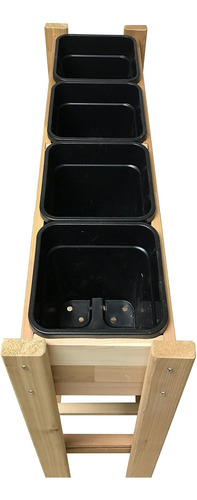 Productos P-48 Maceta Plantable 48, 32.5 X 10.5 X 26 ...
