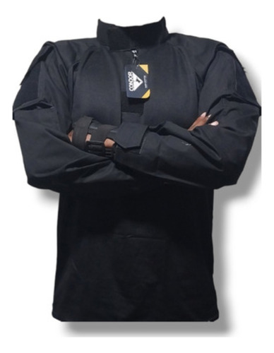 Bajo Chaleco Tactico Combat-shirt  Negro 