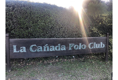 Venta Terreno 3950 Mts -la Cañada Polo Club Luján
