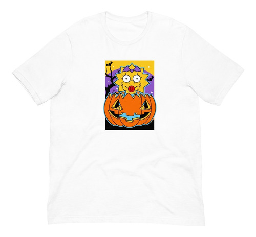 Playera Halloween. Dia De Muertos. Magie Simpson Calabaza