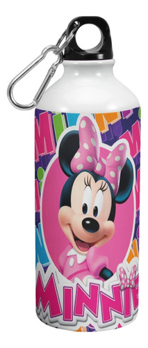 Botella De Agua Deporte Minnie Mouse 2 - 600 Ml