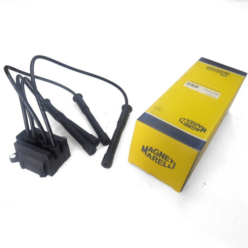Jogo De Vela E Bobina Renault Clio 1.0 16v Flex