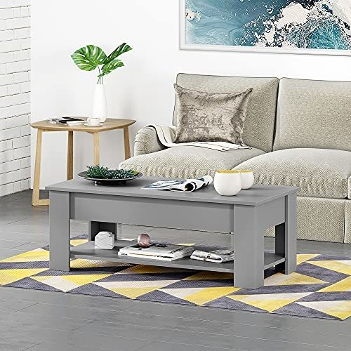 Home Bi Mesa De Centro Con Compartimento De Almacenamiento O