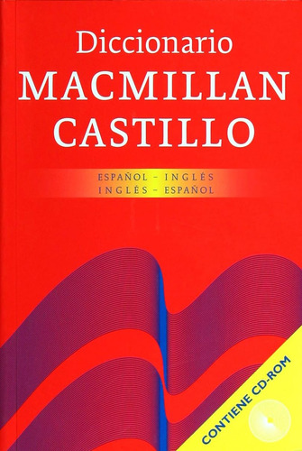 Diccionario Macmillan Castillo Español-ingles Ingles-español