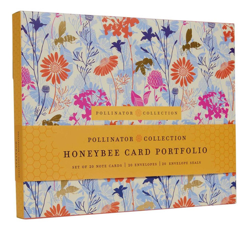 Libro: Set De Cartera De Tarjetas Honeybee (juego De 20 Tarj