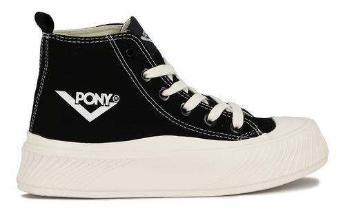 Bota Con Plataforma Pony Casual