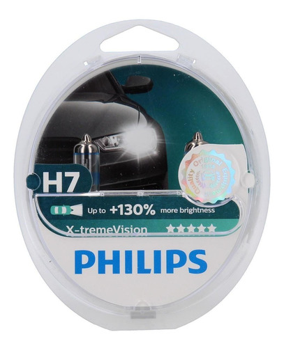 Lampara Philips H7 (12972) 12v 55w Px26d (xtreme) Set X2 Uni