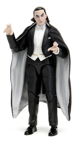 Boneco de ação Jada Deluxe de 15 cm de Drácula Bela Lugosi