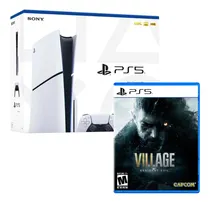 Comprar Consola Ps5 Slim Con Lector De Discos+ Resident Evil Village