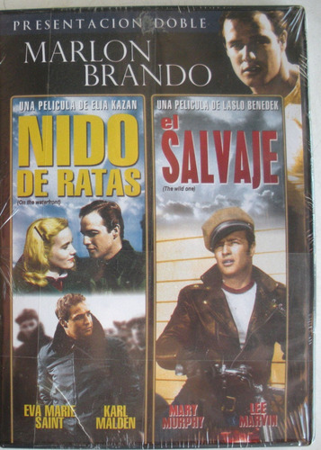 Dvdx2 - Nido De Ratas - El Salvaje - Marlon Brando - Nuevo