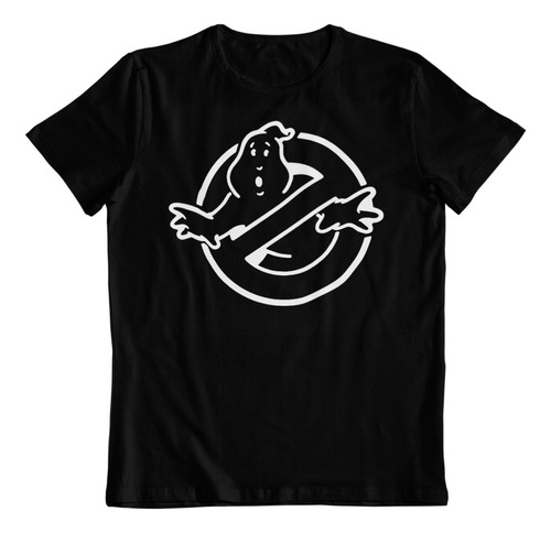 Polera Algodon Estampada Dtf Ghostbusters Caza Fantasmas