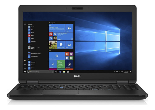 Laptop Dell Latitude 5580 I7 8va Gen 16gb Ram 512gb Ssd 15.6 Color Negro - Excelente (Reacondicionado)