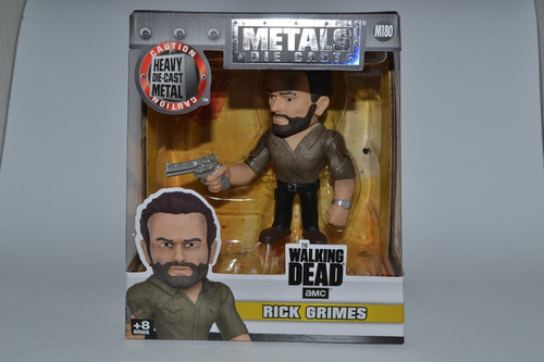 Rick Grimes The Walking Dead 10cm Jada Toys Metals Die Cast