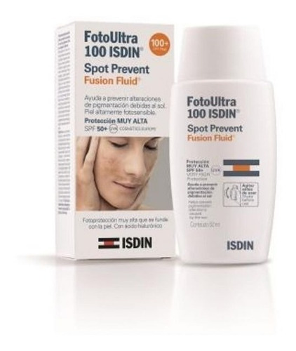 Imagen 1 de 5 de Isdin Fotoultra Spf99 Fusion Fluido Spot Prevent X 50 Ml