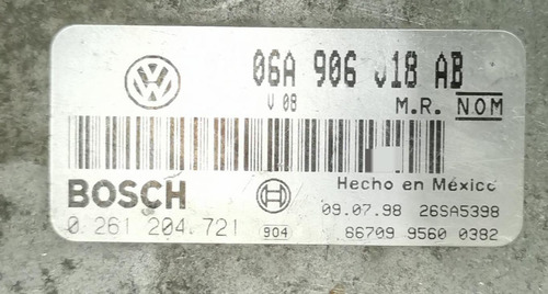Computadora Motor Beetle 2000-2001-2002-2004-2005 2.0l Libre (Usado)