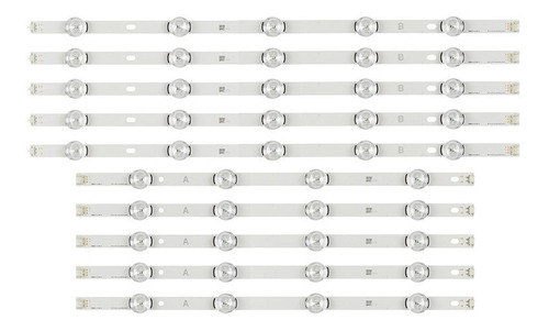 Tira Led Para Tv LG 49 Nuevos Juego Completo