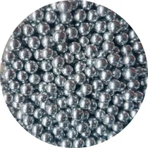 Comprar Perlas Plateadas Sprinkles 100g Reposteria Comestibles 6mm