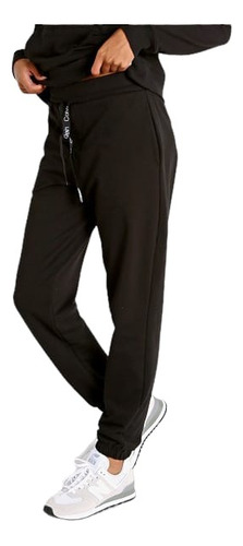 Pantalón Sleepwear Calvin Klein Mujer Negro Qs6705o - 001