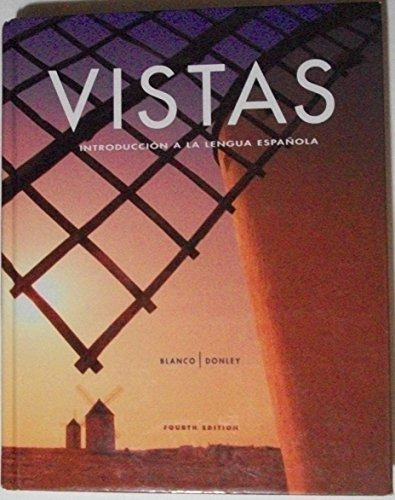 Book : Vistas Introduccion A La Lengua Espanola, Student...