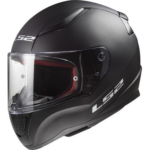 Capacete Ls2 Ff353 Rapid Monocolor Matte Black Viseira 2mm