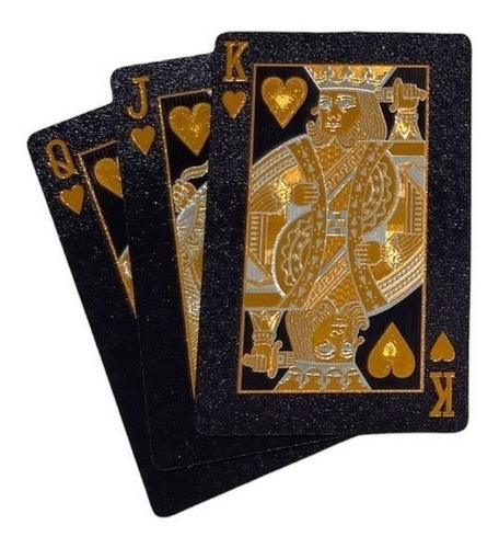 Baralho Luxo Dólar Folheado Poker / Truco / Cartas / Jogos