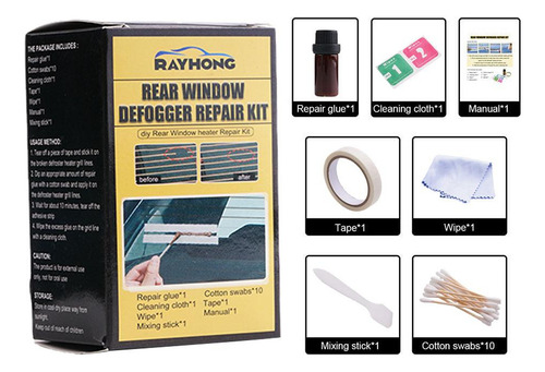 Kit De Reparo Do Desembaçador Do Espelho Traseiro Scratch Re