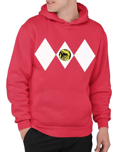 Sudadera Negra Con Gorro Power Ranger Red Envío Gratis!