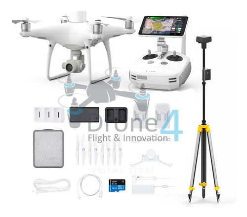 Dji Phantom 4 Pro Rtk Combo + Mobile Station 