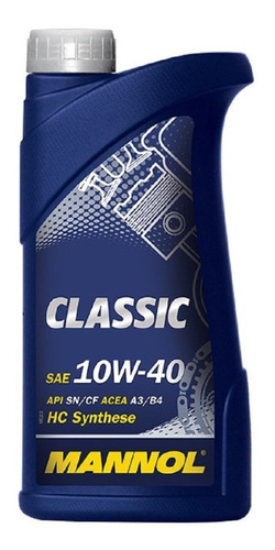 Aceite Mannol Classic  (semi-sintético) 10w40 X1l