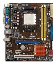 Comprar Mother Asus M2n68-am Se2 Am2 Am3 Ddr2, Caba, Gtia