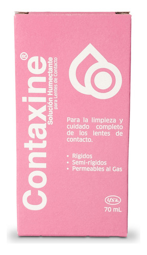 Solución Para Lentes De Contacto Contaxine 70 Ml