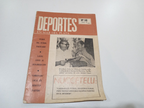 Revista Deportes En Mar Del Plata Nº148 Marzo 1978