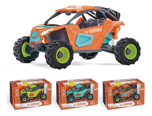 Carrinho De Brinquedo Utv Quadriciclo Off Road Rally Sertões