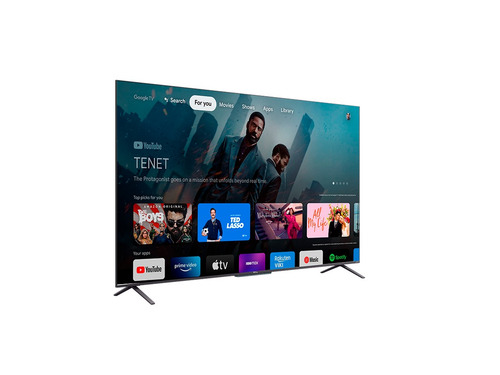 Imagem 5 de 9 de Smart Tv Qled 55'' 4k Uhd Google Android Tv 55c725 Tcl