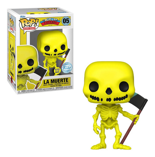 Funko Pop Board Games Loteria La Muerte Gitd Special Edition